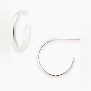Madewell Delicate Collection Demi-Fine Small Hoop Earrings